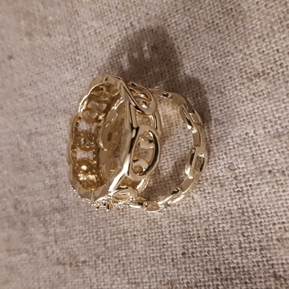 Covet 14k Gold Plated CZ Rings - Picture 5 of 6